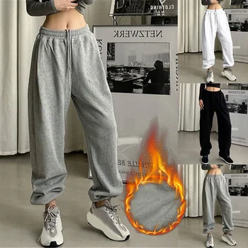 MISS MOLY Women's Loose Cropped Capris Cargo Joggers Pants Harem Sweatpants  Stylish Soft Casual with Pockets