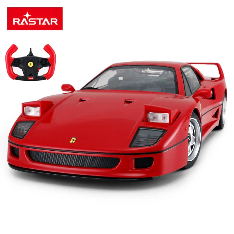 Ferrari F40 RC Car 1:14 Scale Remote Control Car Model Radio Controlled Auto Machine Vehicle Toy Gift for Kids Adults Rastar
Ferrari F40 RC Car 1:14 Scale Remote Control Car Model Radio Controlled Auto Machine Vehicle Toy Gift for Kids Adults Rastar