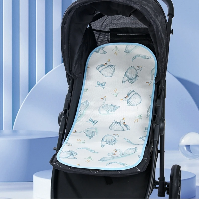 

Универсальная детская охлаждающая подставка для сиденья коляски, летняя мягкая и дышащая подушка для коляски, коврик для колясок