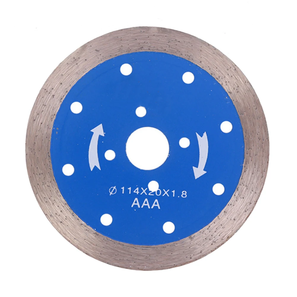 1pc 114mm Continuous Rim Diamond Saw Blade Cutting Grinding Discs For Marble Tile Marble Porcelain Cutting Disc Saw Blade
1pc 114mm Continuous Rim Diamond Saw Blade Cutting Grinding Discs For Marble Tile Marble Porcelain Cutting Disc Saw Blade