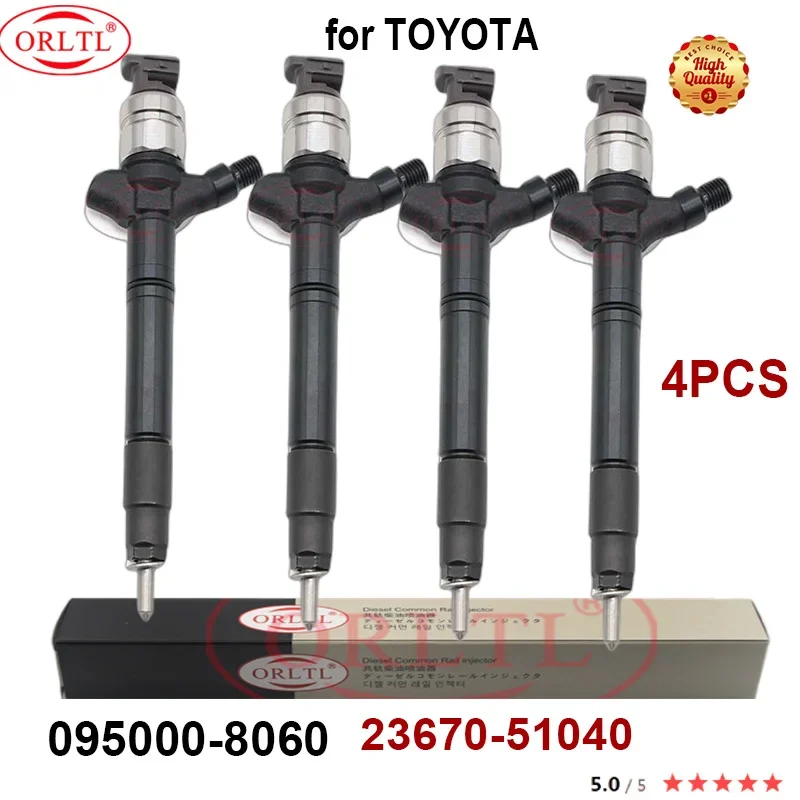 ORLTL NEW Car Fuel Injector 23670-51040 2367051040 095000-8060 23670 51040 095000 8060 FOR TOYOTA VDJ79R VDJ79 Engine
ORLTL NEW Car Fuel Injector 23670-51040 2367051040 095000-8060 23670 51040 095000 8060 FOR TOYOTA VDJ79R VDJ79 Engine