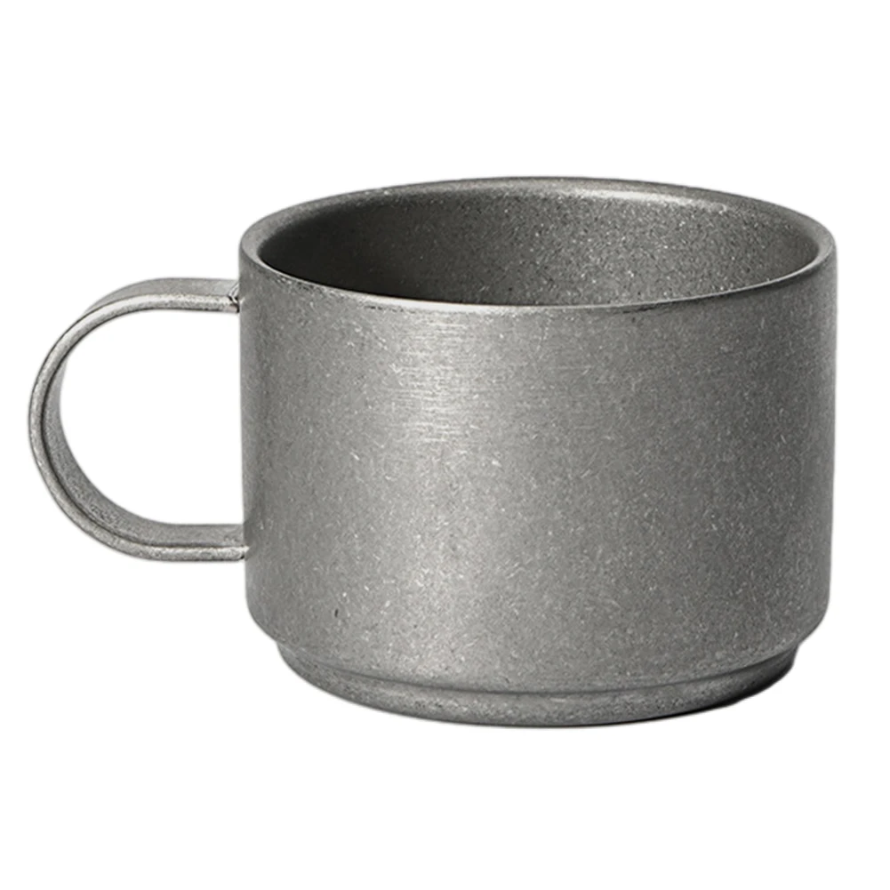 Cup Cups Coffee Cup Stainless Steel Cup 2.5mm/0.09in Thick 304 Stainless Steel 88g Gray Vintage Finish Durable
Cup Cups Coffee Cup Stainless Steel Cup 2.5mm/0.09in Thick 304 Stainless Steel 88g Gray Vintage Finish Durable