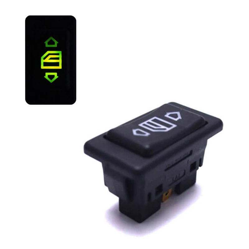 Universal Auto Car Power Window Switch Lifting Switch 6-pin DC 12V 24V 10A Green Light Color ON/OFF Push Car Button Switch
Universal Auto Car Power Window Switch Lifting Switch 6-pin DC 12V 24V 10A Green Light Color ON/OFF Push Car Button Switch