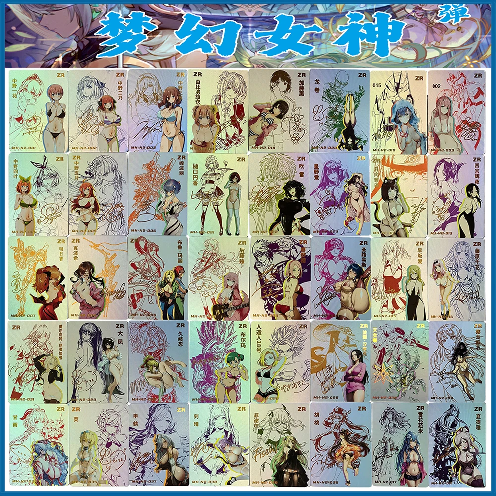 

40 шт./компл. история богини аниме «сделай сам» ACG Nakano Miku Fujiwara Chika игра для мальчиков Игрушки коллекционные карты Рождественские подарки на день рождения