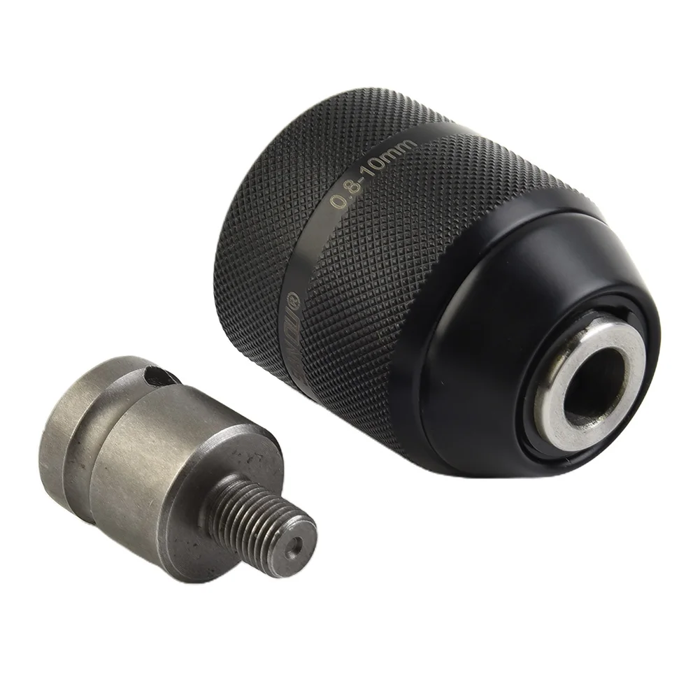 3/8-24UNF Thread 0.8mm-10mm Keyless Drill Chuck Electric Impact Drill Collet Fixture Tools Quick Change Converter
3/8-24UNF Thread 0.8mm-10mm Keyless Drill Chuck Electric Impact Drill Collet Fixture Tools Quick Change Converter