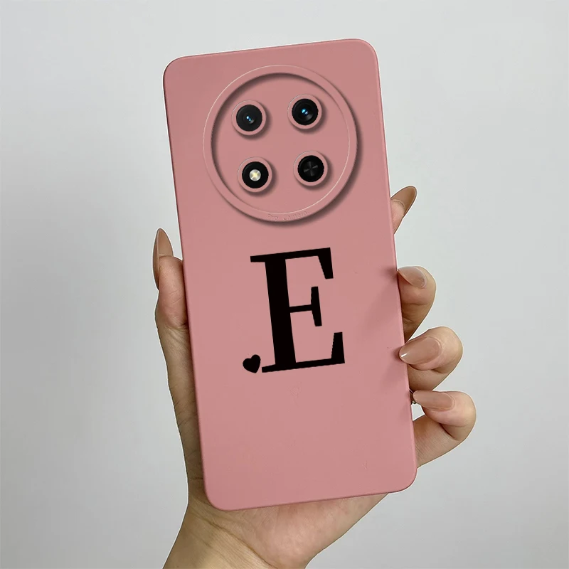 حافظة لهاتف Honor X9c حافظة هاتف Honor X9C 5G HonorX9c X 9c حافظات لطيفة بأحرف أولية مربعة من السيليكون غطاء خلفي للصدمات Fundas 132 حافظة لهاتف Honor X9c حافظة هاتف Honor X9C 5G HonorX9c X 9c حافظات لطيفة بأحرف أولية مربعة من السيليكون غطاء خلفي للصدمات Fundas