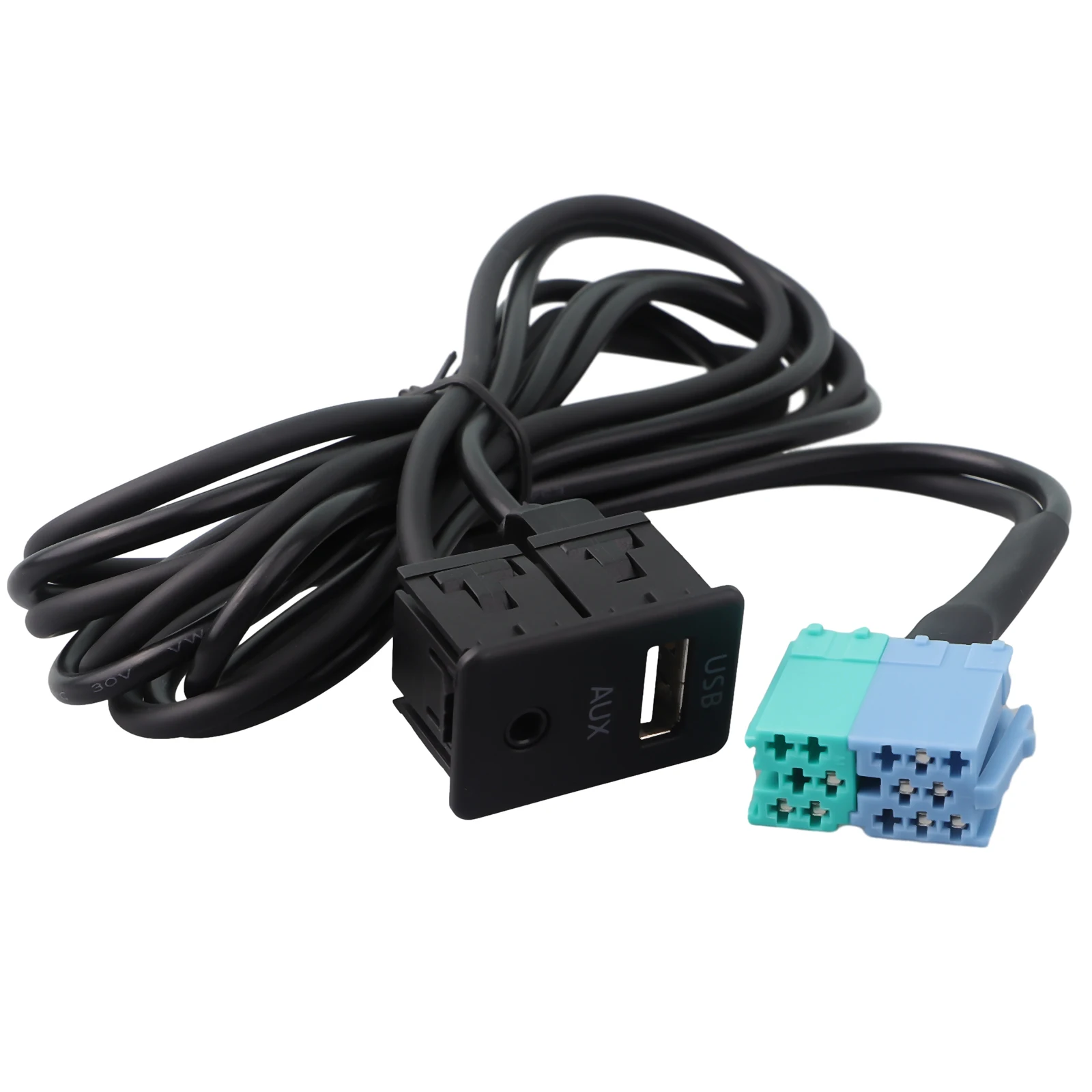Extension Cable AUX USB Extension Extender Cable AUX USB Cable Automotive Electronics Car Accessories Black 1.5m
Extension Cable AUX USB Extension Extender Cable AUX USB Cable Automotive Electronics Car Accessories Black 1.5m