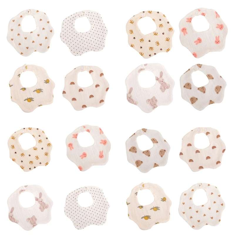Upgraded Cotton Baby Bibs Newborn Muslin Bibs 6-layer for Teething & Drooling Unisex Baby Bibs for Toddlers Boys Girls
Upgraded Cotton Baby Bibs Newborn Muslin Bibs 6-layer for Teething & Drooling Unisex Baby Bibs for Toddlers Boys Girls