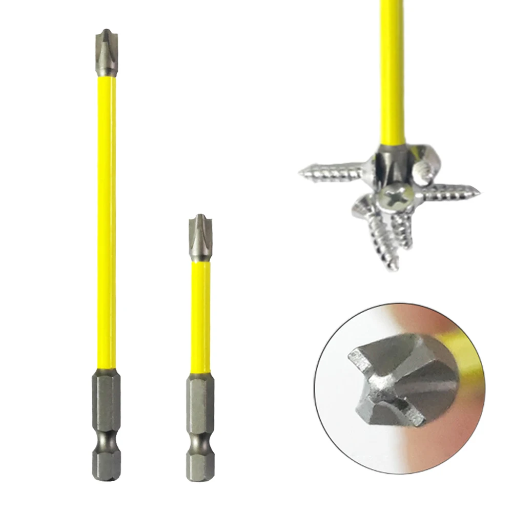 1/2pcs FPH2 65mm 110mm Magnetic Special Slotted Cross Screwdriver Bit For Electrician Socket Switch Tools Accessories
1/2pcs FPH2 65mm 110mm Magnetic Special Slotted Cross Screwdriver Bit For Electrician Socket Switch Tools Accessories
