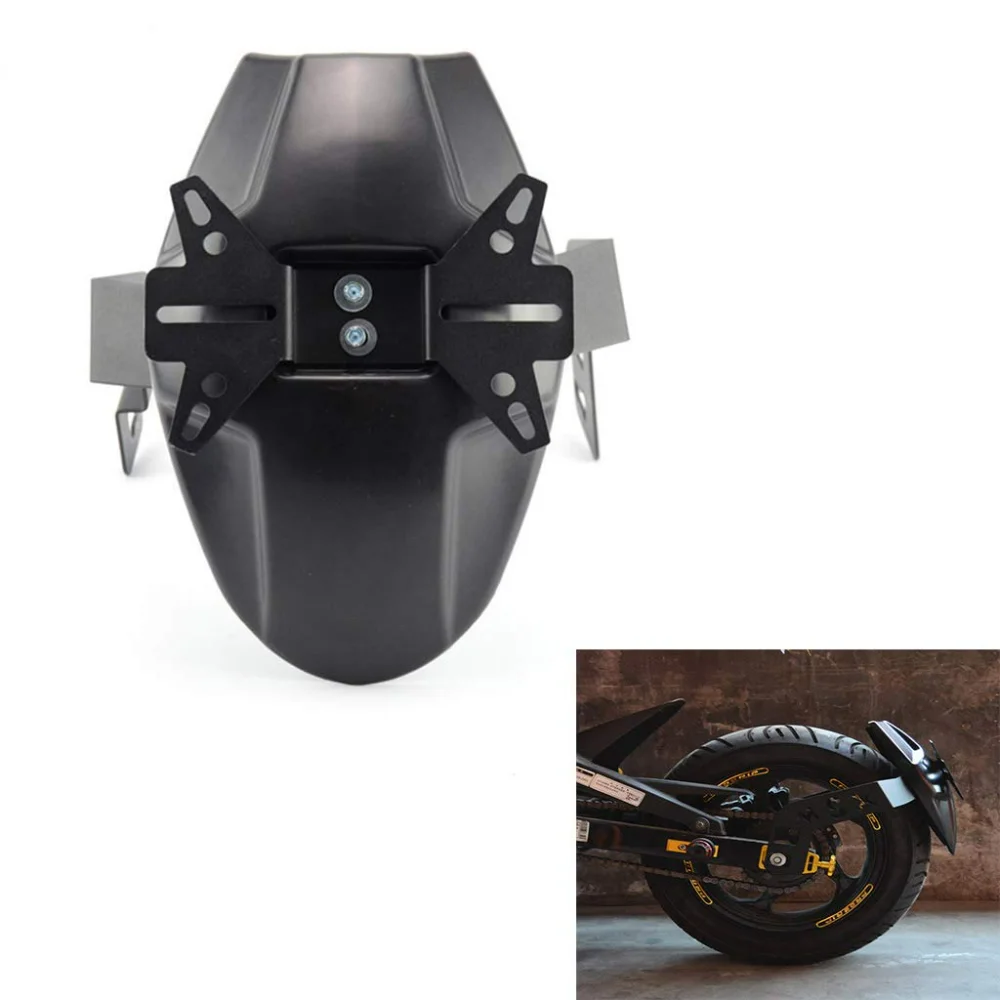 Motorcycle Rear Mudguard Wheel Tire Splash Cover Guard with License Plate Bracket for HONDA Grom 125 MSX125 2013-2018 (Black)
Motorcycle Rear Mudguard Wheel Tire Splash Cover Guard with License Plate Bracket for HONDA Grom 125 MSX125 2013-2018 (Black)