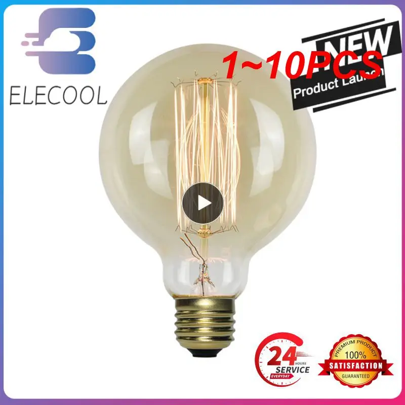 

1~10PCS Edison Bulb E27 40W 60W 80W 220V C35 ST64 T45 BT53 A60 G80 G95 G125 Filament Incandescent Light Ampoule Vintage Lamp For