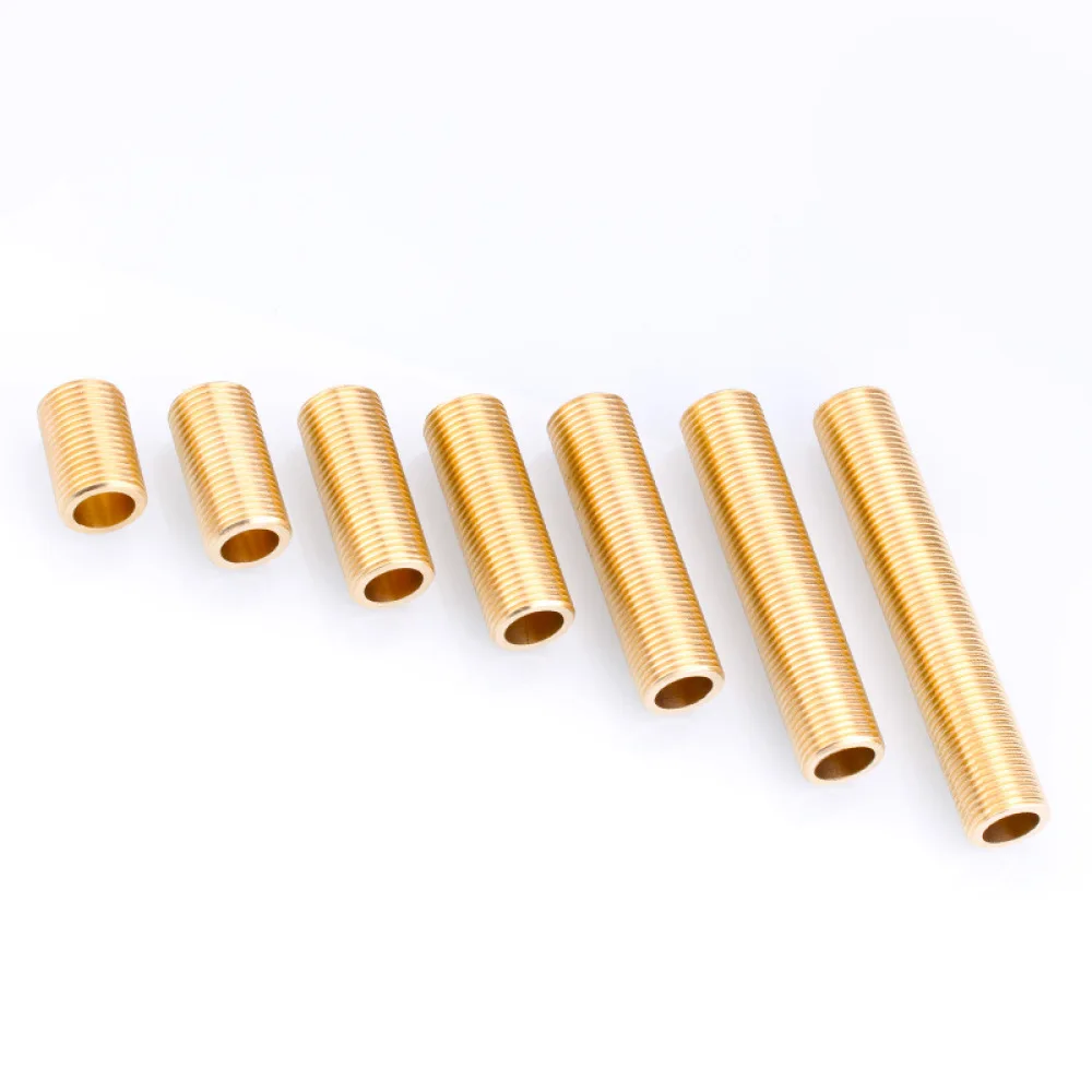 50mm 60mm 80mm 100mm 120mm Brass Running Nipple 1/2" NPT Male Brass Pipe Fitting Close Nipple Household Hardware Accessories
50mm 60mm 80mm 100mm 120mm Brass Running Nipple 1/2" NPT Male Brass Pipe Fitting Close Nipple Household Hardware Accessories