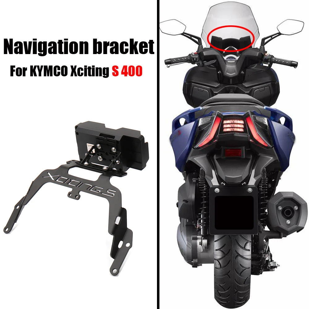 Motorcycle Accessories Phone Holder GPS Mount Navigation Bracket With Logo For Kymco Xciting S 400 XCITING S400
Motorcycle Accessories Phone Holder GPS Mount Navigation Bracket With Logo For Kymco Xciting S 400 XCITING S400
