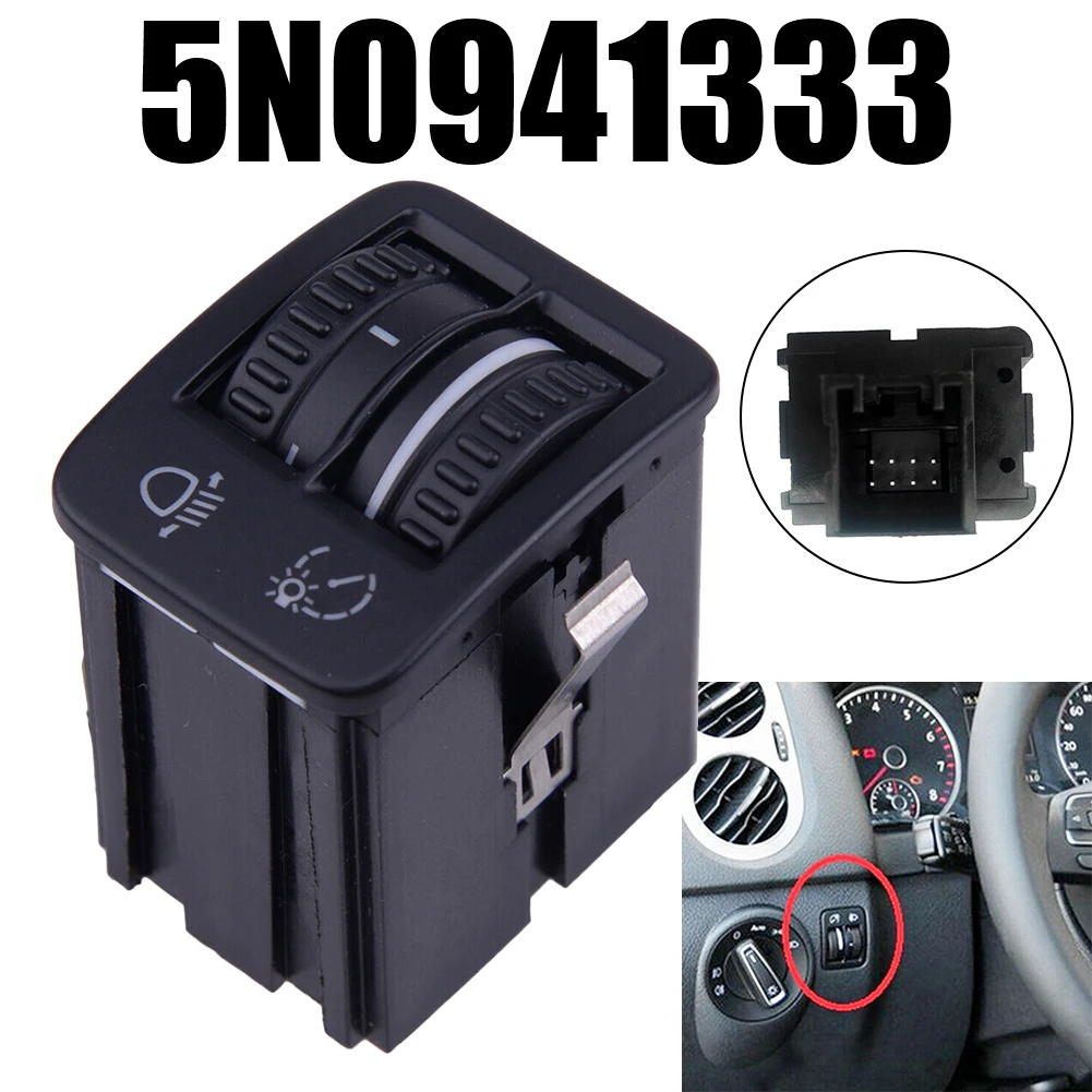 Car Headlight Adjust Dimmer Switch Controller For 2008-2015 5ND941333 2008-2015 Black Auto Acesssories Tools
Car Headlight Adjust Dimmer Switch Controller For 2008-2015 5ND941333 2008-2015 Black Auto Acesssories Tools