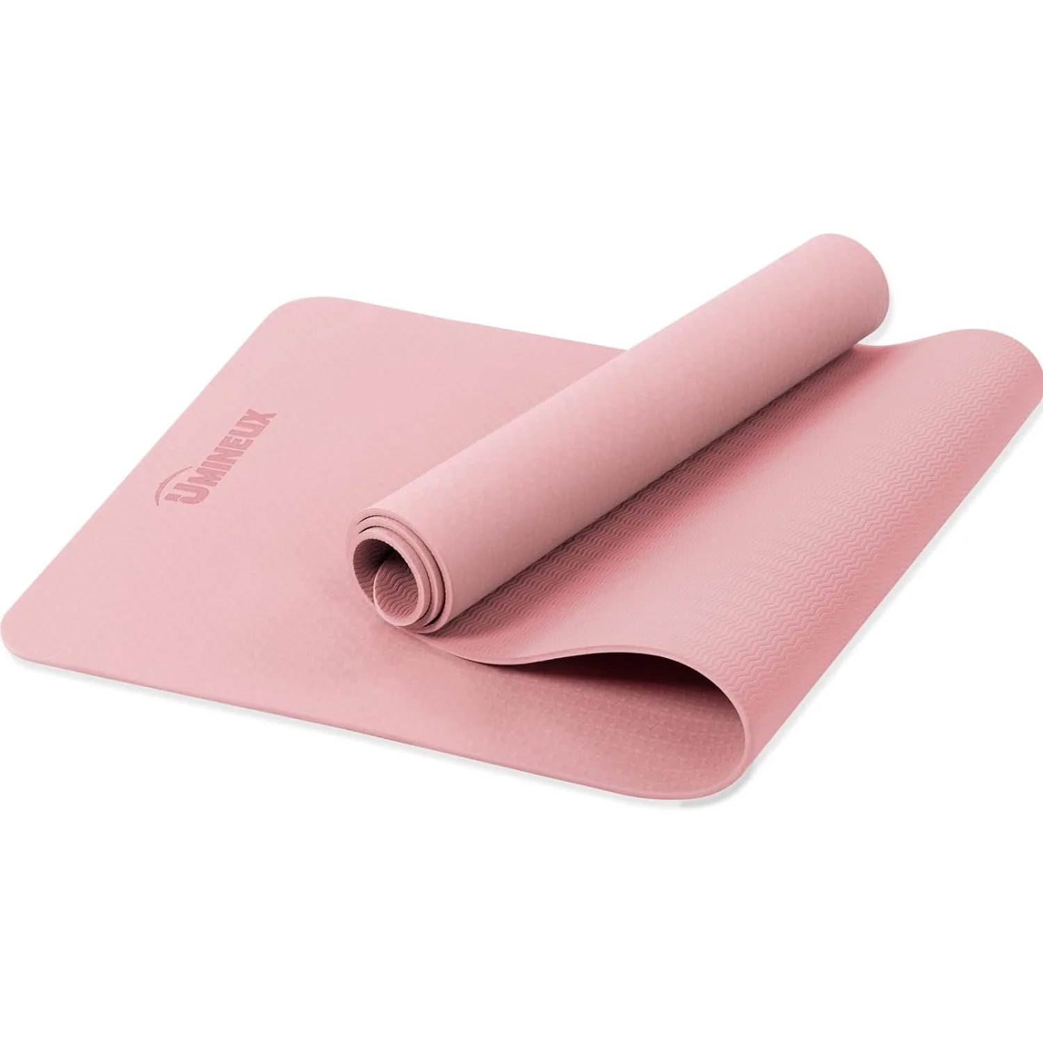 

UMINEUX Yoga Mat Extra Thick 1/3'' Non Slip Yoga Mats for Women Eco Friendly TPE Fitness Exercise Mat with Carrying Sling