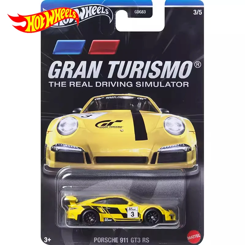 

Original Hot Wheels Car Gran Turismo Porsche 911 GT3 RS Toys for Boys 1/64 Diecast Metal Model Vehicle Collection Birthday Gift