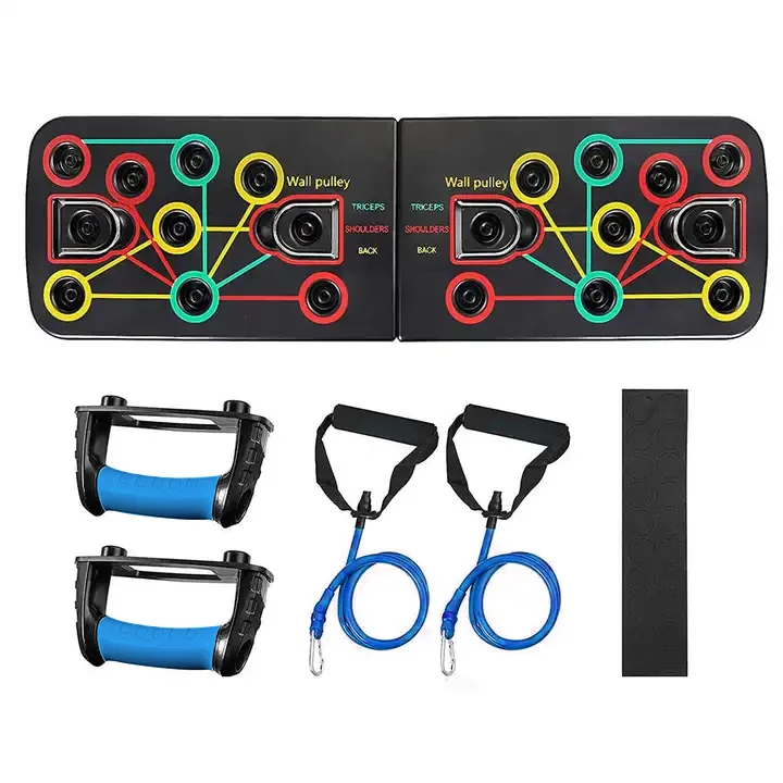 Exercise Chest Arms Home Gym Portable 9 In 1 Gym Equipment Foldable Push Up Stand Pushup Push Up Board
Exercise Chest Arms Home Gym Portable 9 In 1 Gym Equipment Foldable Push Up Stand Pushup Push Up Board