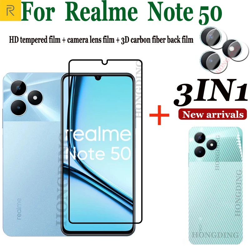 3in1 For Realme Note 50 Anti-Spy Privacy /HD /BLACK Tempered Glass film Realme Note 50 Screen Protector+lens film+back film
3in1 For Realme Note 50 Anti-Spy Privacy /HD /BLACK Tempered Glass film Realme Note 50 Screen Protector+lens film+back film