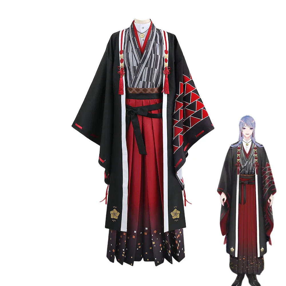 Genzuki Tojiro Vtuber Cosplay Costume Men Game Character Uniform Halloween Carnival Costume Party Dress Up
Genzuki Tojiro Vtuber Cosplay Costume Men Game Character Uniform Halloween Carnival Costume Party Dress Up