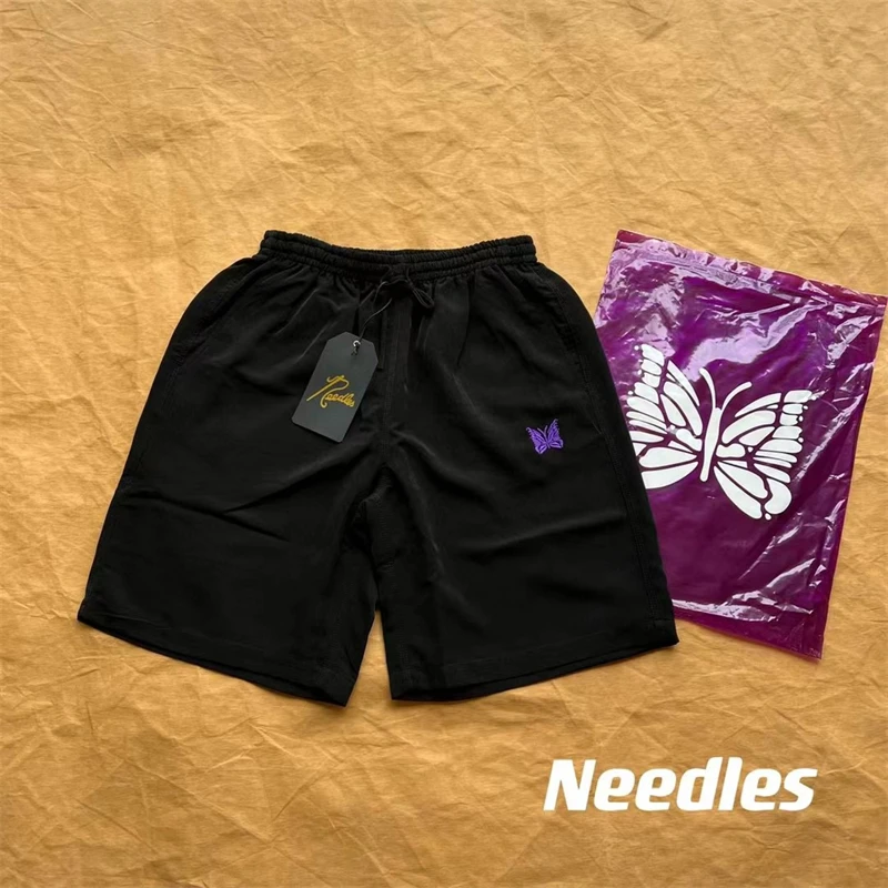 23SS High Street Needles AWGE Shorts Men Women Embroidered Butterfly Pocket Shorts Goth
23SS High Street Needles AWGE Shorts Men Women Embroidered Butterfly Pocket Shorts Goth