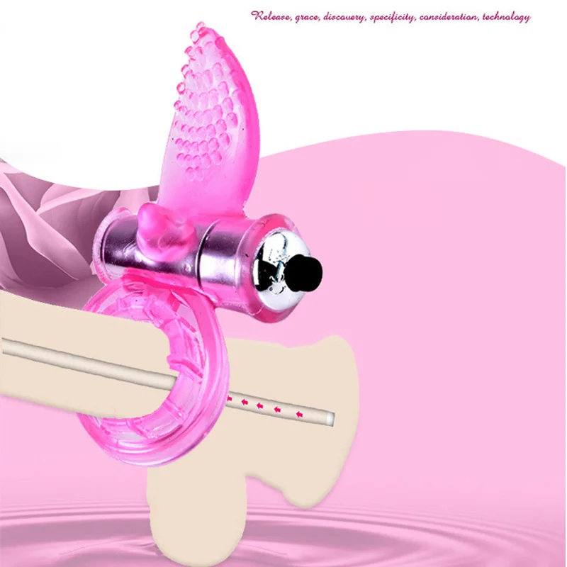 Tongue Licking Vibrating Clitoris Stimulation Men Time Delay Penis Ring Long Lasting Ejaculation Erotic Cock Ring Adult Sex Toy (5).jpg