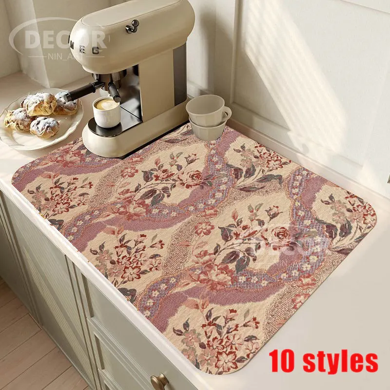 Vintage Flower Spike Placemat Plaid Print Coffee Cup Table Mats Kitchen Decor Super Absorbent Coaster Pad Bowl Mat Drain Pad
Vintage Flower Spike Placemat Plaid Print Coffee Cup Table Mats Kitchen Decor Super Absorbent Coaster Pad Bowl Mat Drain Pad