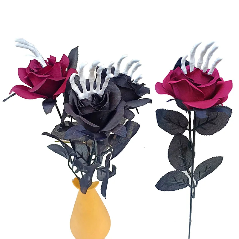 Simulation Black Rose Petal Rose Artificial Flower Head DIY Craft Gifts Household Wedding Party Flower Arrangement Decoration
Simulation Black Rose Petal Rose Artificial Flower Head DIY Craft Gifts Household Wedding Party Flower Arrangement Decoration