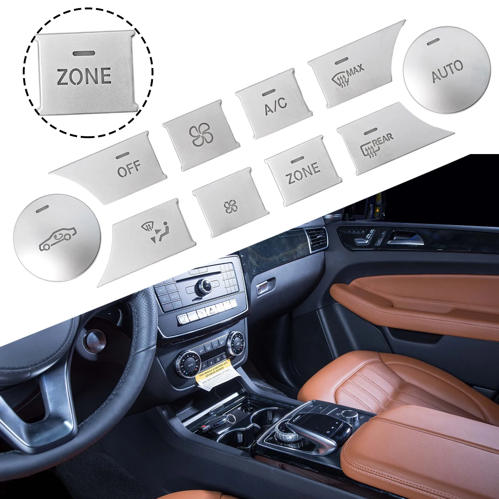 10 шт., декоративная накладка на центральную консоль для Benz C CLS GL GLK ML C218 W204
10 шт., декоративная накладка на центральную консоль для Benz C CLS GL GLK ML C218 W204