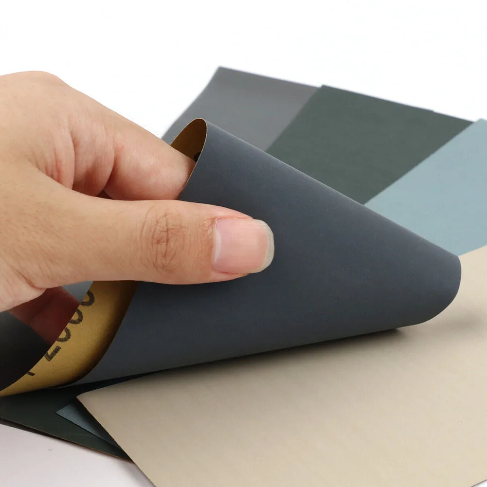5PCS Sandpaper Set Wet/Dry Sand Paper Polishing 2000 2500 3000 5000 7000 Mixed Grits For Wood Metal Polishing Automotive
5PCS Sandpaper Set Wet/Dry Sand Paper Polishing 2000 2500 3000 5000 7000 Mixed Grits For Wood Metal Polishing Automotive