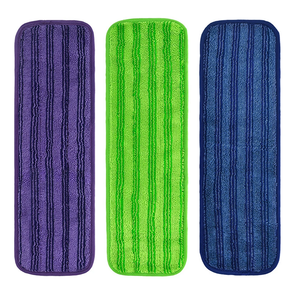 

Reusable Mop Pads PowerMop Reusable 15\"x 4.7\" 3pcs Easy To Clean For Swiffer Microfiber Mop Pads Power Brand New