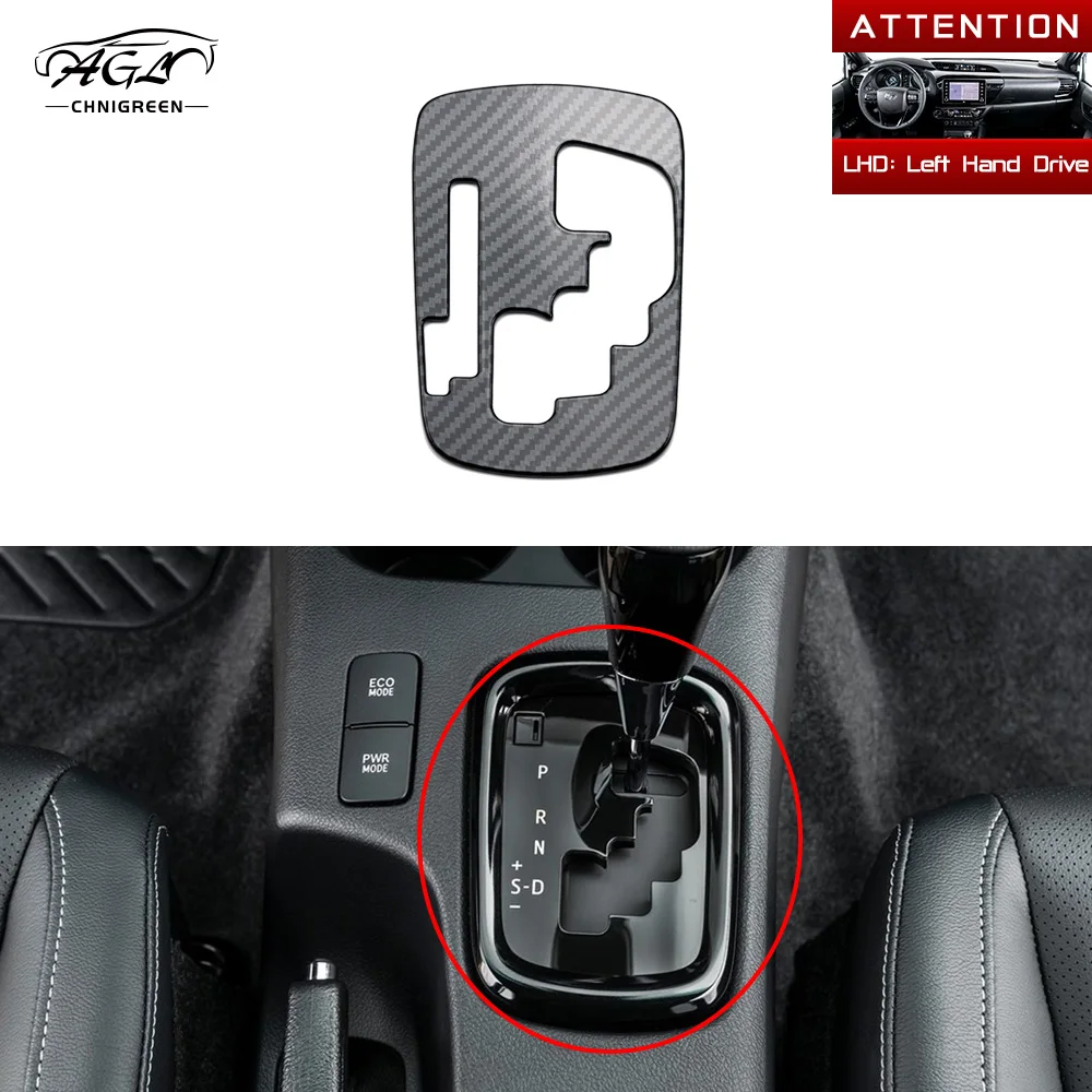 1pc Carbon Fiber Color ABS Auto Gear Shift Panel Cover for Toyota Hilux Revo Rocco Conquest 2015 2016 2017 2018 2019 2020
1pc Carbon Fiber Color ABS Auto Gear Shift Panel Cover for Toyota Hilux Revo Rocco Conquest 2015 2016 2017 2018 2019 2020
