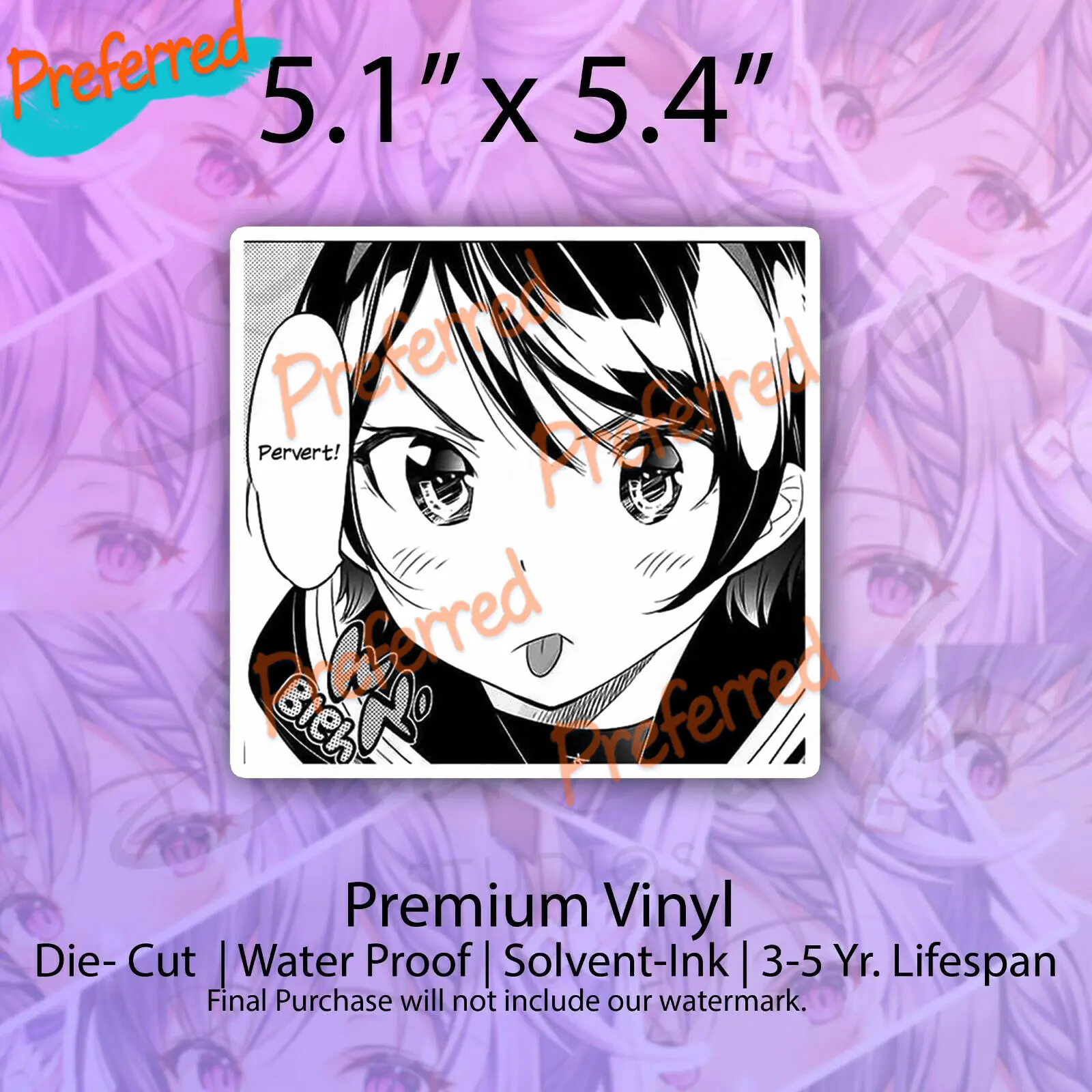 Ruka Sarashina Manga Pervert Anime Kawaii Lewd Bumper Car Sticker Car Window Motorcycle Surf Camping Kit Vinyl Laptop Decal
Ruka Sarashina Manga Pervert Anime Kawaii Lewd Bumper Car Sticker Car Window Motorcycle Surf Camping Kit Vinyl Laptop Decal