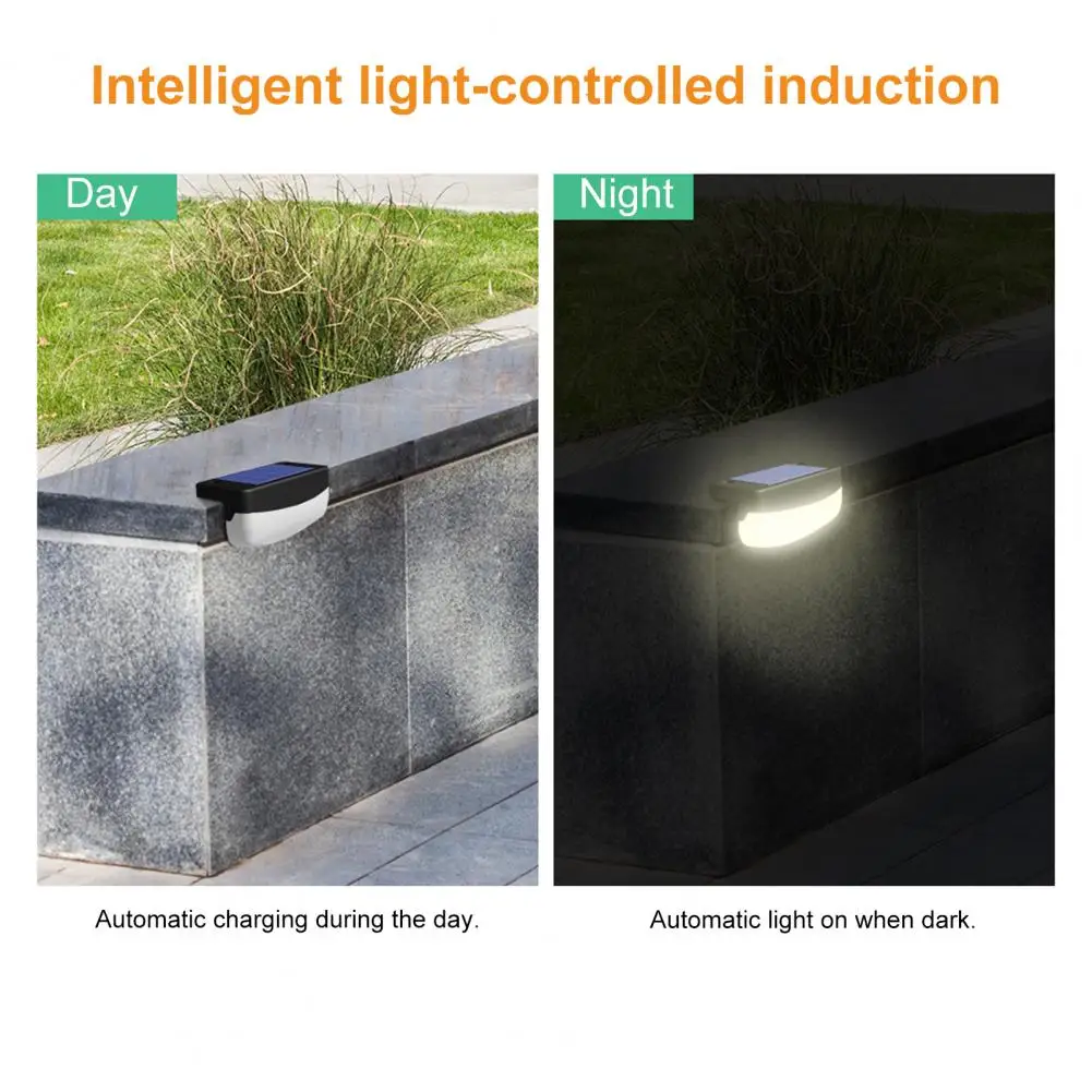 Outdoor Fence Light Practical Simple Installation with Light Sensor LED Solar Stair Lamp Outdoor Fence Light Garden Supplies
Outdoor Fence Light Practical Simple Installation with Light Sensor LED Solar Stair Lamp Outdoor Fence Light Garden Supplies