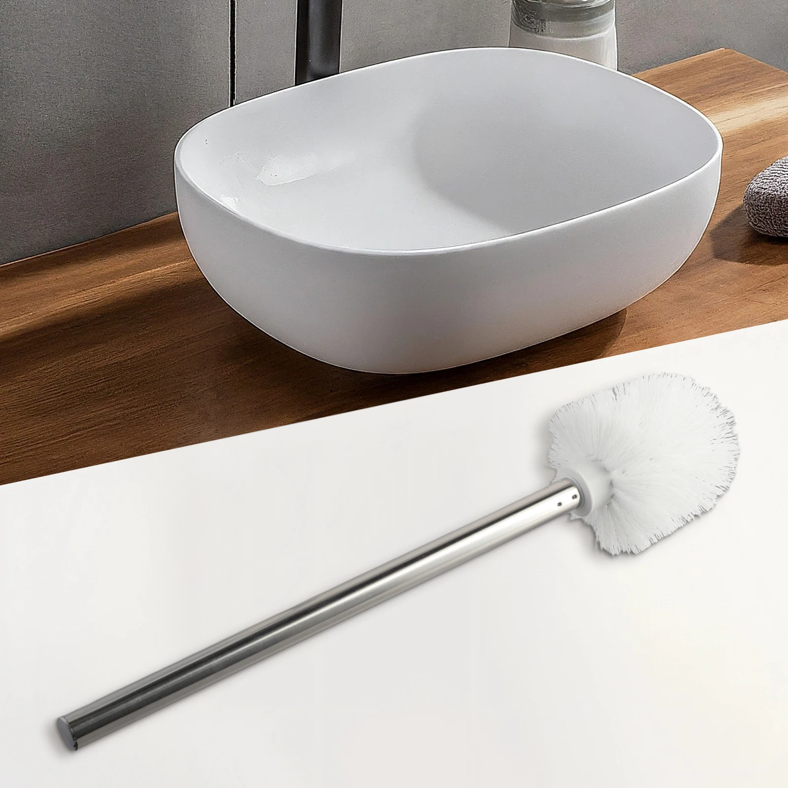 Scrubbers Toilet Brush Bathroom Head & Handle Replacement Stainless Steel Chrome Household Products High Quality
Scrubbers Toilet Brush Bathroom Head & Handle Replacement Stainless Steel Chrome Household Products High Quality