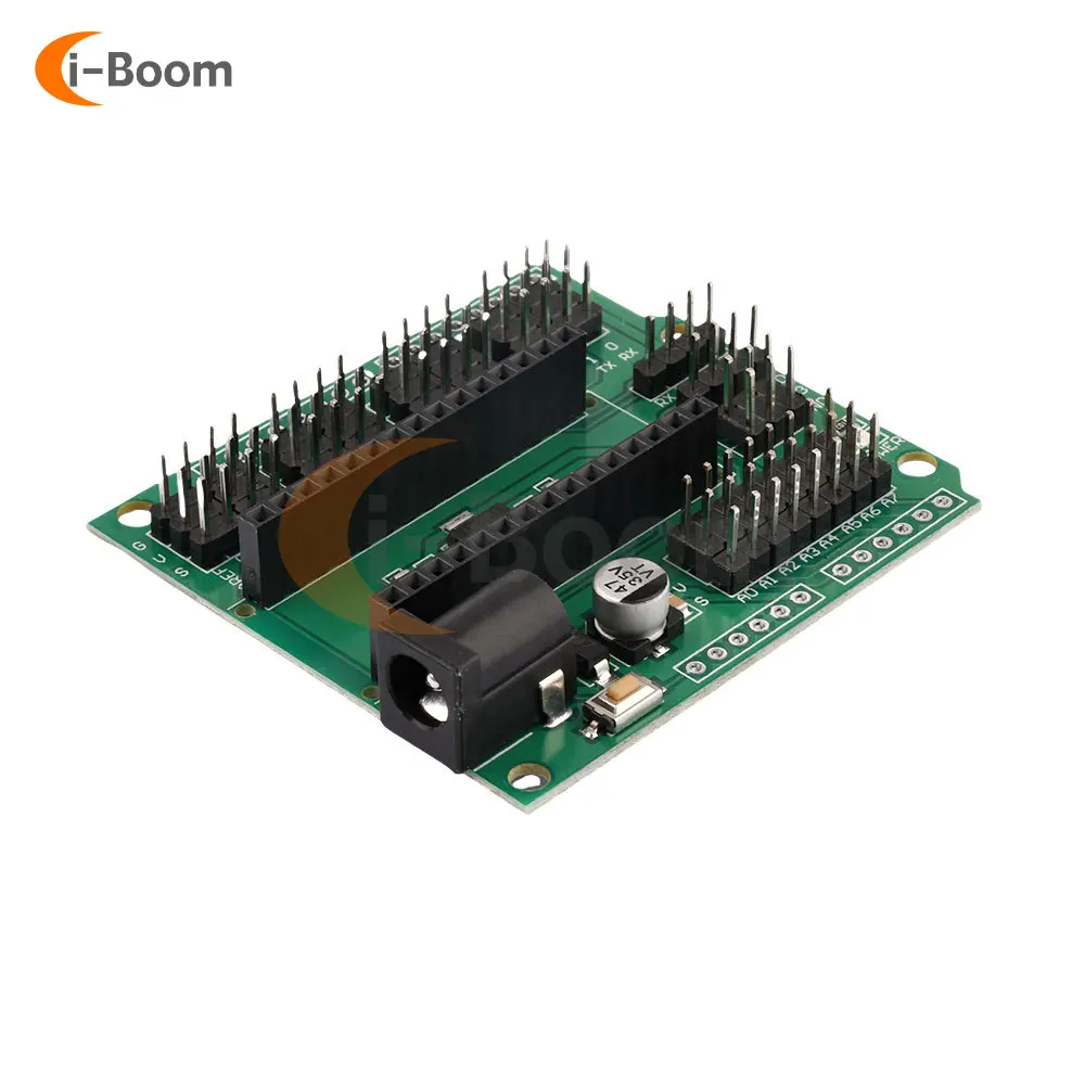 DC-Powered NANO Multi-Purpose Expansion Board Expansion Sensor Shield Module Wiring Module Power Backplane
DC-Powered NANO Multi-Purpose Expansion Board Expansion Sensor Shield Module Wiring Module Power Backplane