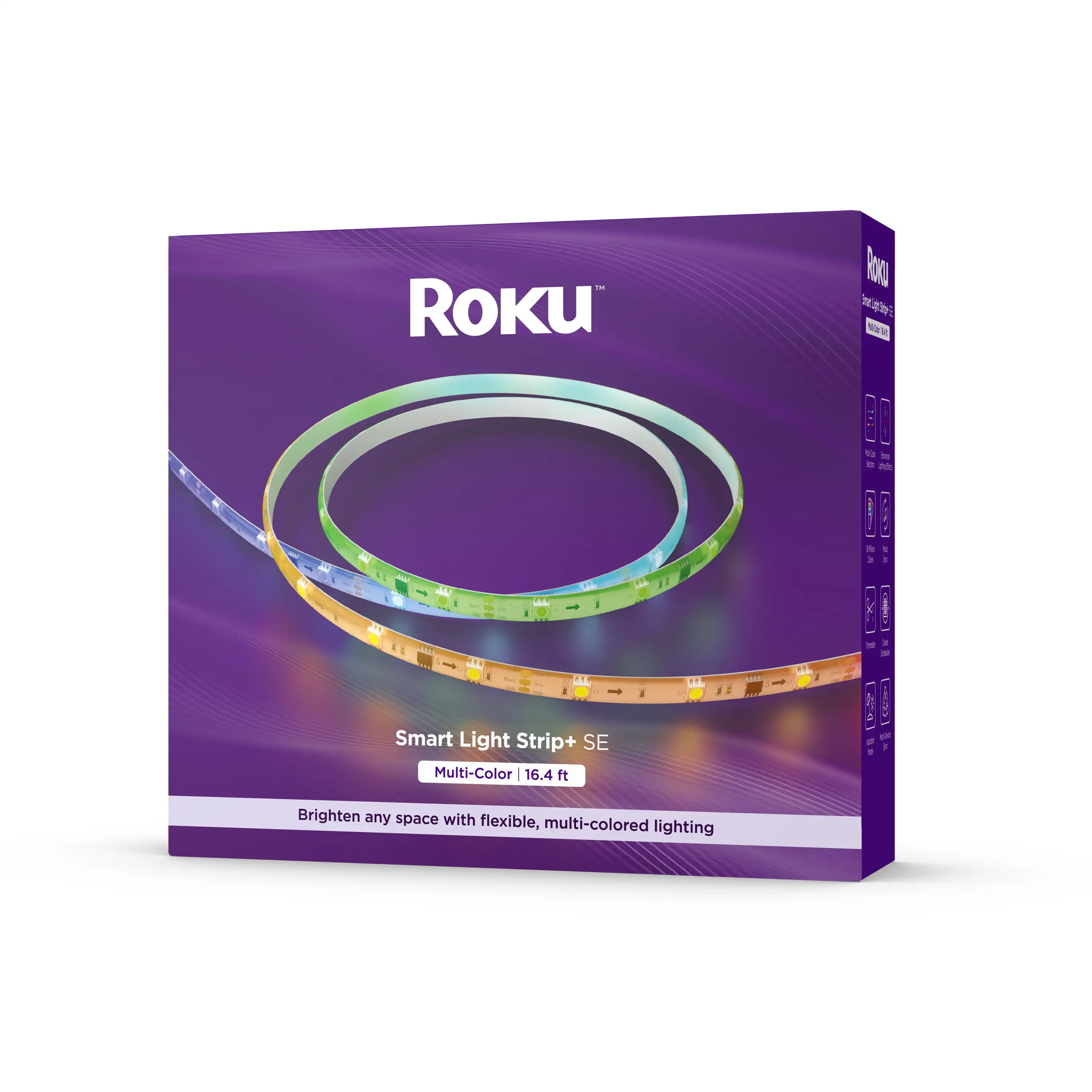 Smart Home Smart Light Strip+ SE Wi-Fi - Enabled Indoor LED 16.4 ft (18 Watt) with Multi-Colored Section Control
Smart Home Smart Light Strip+ SE Wi-Fi - Enabled Indoor LED 16.4 ft (18 Watt) with Multi-Colored Section Control