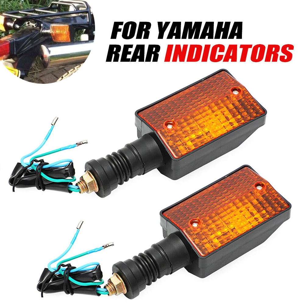 1 Pair Rear Turn Signal Lights For Yamaha XT350 FZ750 XT600 XT550 XT250 1985-2000 Motorcycle Blinker Lighting Lamp Accessories
1 Pair Rear Turn Signal Lights For Yamaha XT350 FZ750 XT600 XT550 XT250 1985-2000 Motorcycle Blinker Lighting Lamp Accessories
