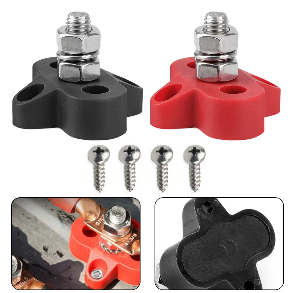 8mm M8 Red Black Junction Block Power Post Insulated Terminal Studs Universal Marine Boat Yachts Car Truck RV Terminal Block
8mm M8 Red Black Junction Block Power Post Insulated Terminal Studs Universal Marine Boat Yachts Car Truck RV Terminal Block