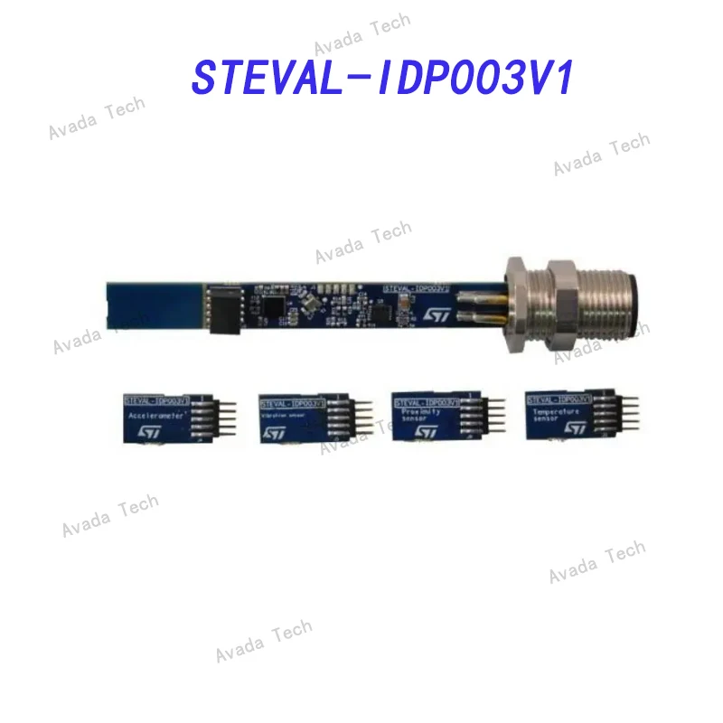 Инструменты для разработки интерфейса Avada Tech STEVAL-IDP003V1, Модульная плата промышленного датчика IO-Link на основе L6362A
Инструменты для разработки интерфейса Avada Tech STEVAL-IDP003V1, Модульная плата промышленного датчика IO-Link на основе L6362A