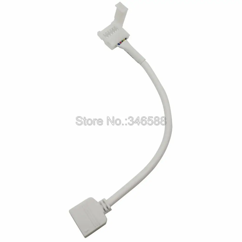 5PCS 12mm 6Pin Strip to Controller Solderless LED Connector wih 13cm Cable Wire for 12mm 6-Pin RGB+CCT 5 in 1 LED Strip
5PCS 12mm 6Pin Strip to Controller Solderless LED Connector wih 13cm Cable Wire for 12mm 6-Pin RGB+CCT 5 in 1 LED Strip