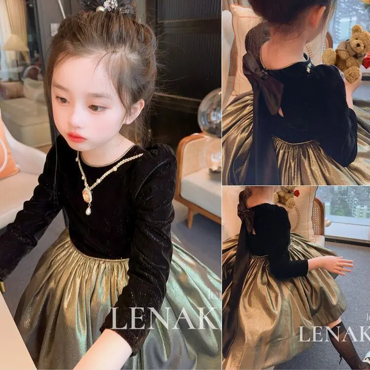 Children's Dress 2023 New Princess Dress Girls' Spring Show Girls' High end Piano Birthday Pendant Dress
Children's Dress 2023 New Princess Dress Girls' Spring Show Girls' High end Piano Birthday Pendant Dress