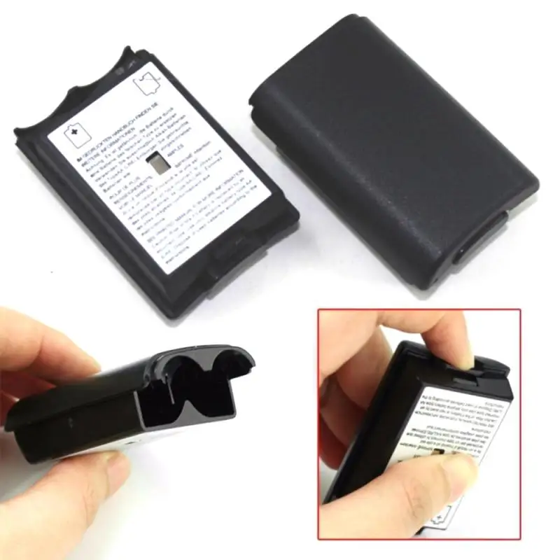 XBOX 360 Wireless Controller Rechargeable Battery Cover Case Black Battery Cover Case Set Battery Cover for Microsof Xbox 360
XBOX 360 Wireless Controller Rechargeable Battery Cover Case Black Battery Cover Case Set Battery Cover for Microsof Xbox 360