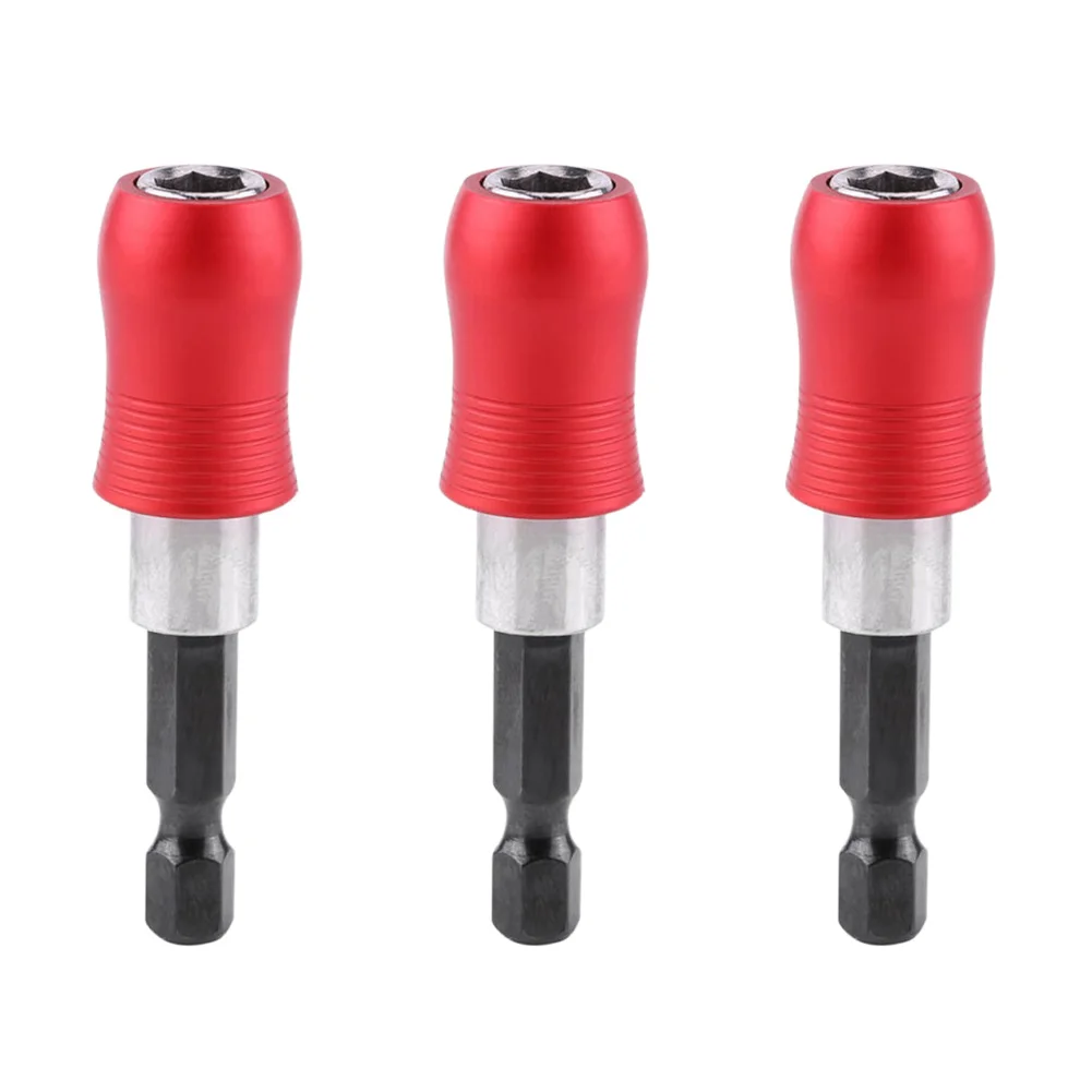 3pcs Extension Bit Holder 60mm Hex Shank Screwdriver Holder Extension Bar Self Locking Magnetic Automatically Eject Batch Head
3pcs Extension Bit Holder 60mm Hex Shank Screwdriver Holder Extension Bar Self Locking Magnetic Automatically Eject Batch Head