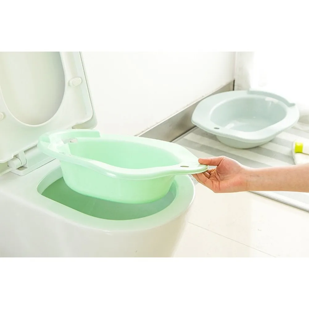 Sitz Bath Basin For Toilet Seat Postpartum Care Treatment Over Elderly Treatment Squat-Free Oilet Hip Bath Tub
Sitz Bath Basin For Toilet Seat Postpartum Care Treatment Over Elderly Treatment Squat-Free Oilet Hip Bath Tub