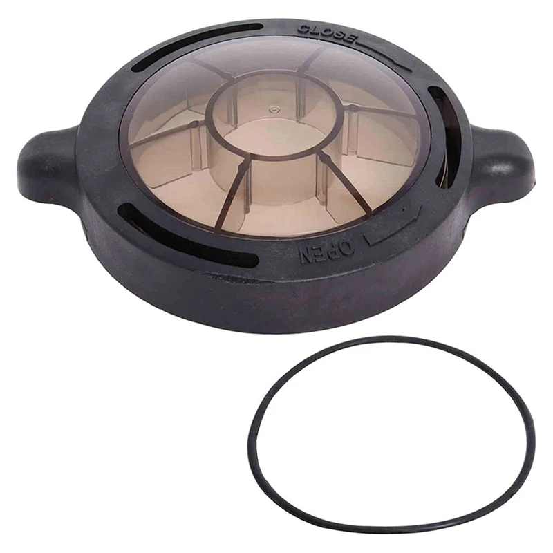 Replacement Pool Pump Basket Cover For Splapool Above-Ground And In-Ground Pool Pumps With O-Ring Gasket
Replacement Pool Pump Basket Cover For Splapool Above-Ground And In-Ground Pool Pumps With O-Ring Gasket