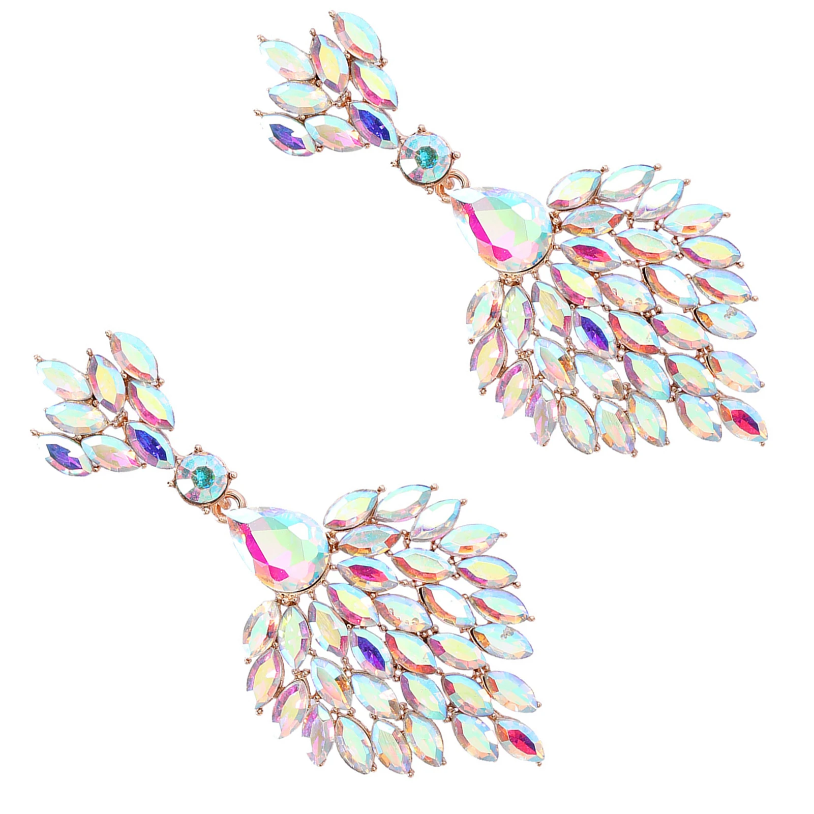 Full Rhinestone Alloy Ear Stud Earrings Light Style Superflash Jewelries for Birthday Stage Party Show Balls
Full Rhinestone Alloy Ear Stud Earrings Light Style Superflash Jewelries for Birthday Stage Party Show Balls