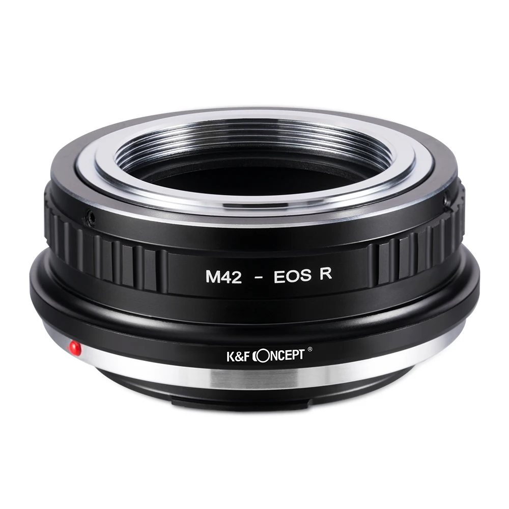 

K&F Concept M42-EOS R Lens Mount Adapter for M42 Mount Lens to Compatible with Canon EOS R Cameras Body for Canon EOS R RA R5 R6