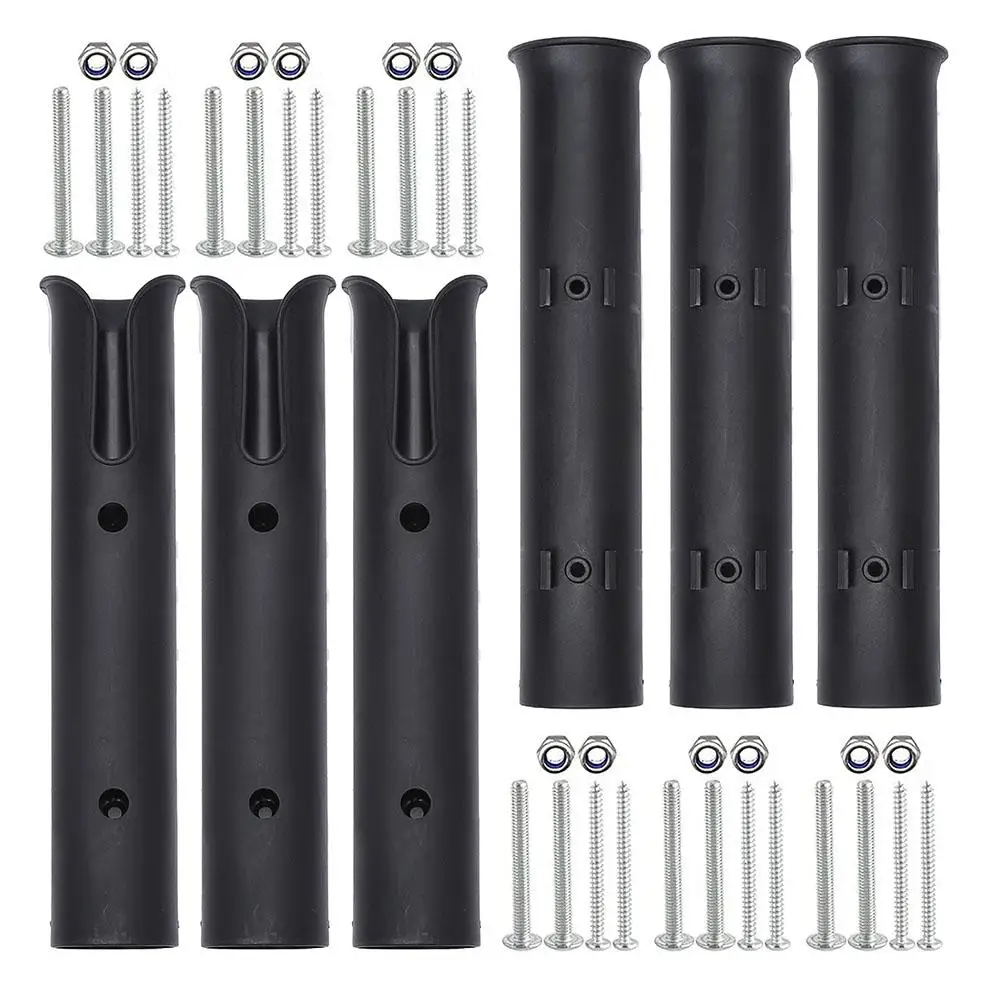 2/3/4/6PCS Tube Fishing Rod Holders Racks With Screws Portable Fishing Pole Holders Support For Boats Trailer Dropship
2/3/4/6PCS Tube Fishing Rod Holders Racks With Screws Portable Fishing Pole Holders Support For Boats Trailer Dropship