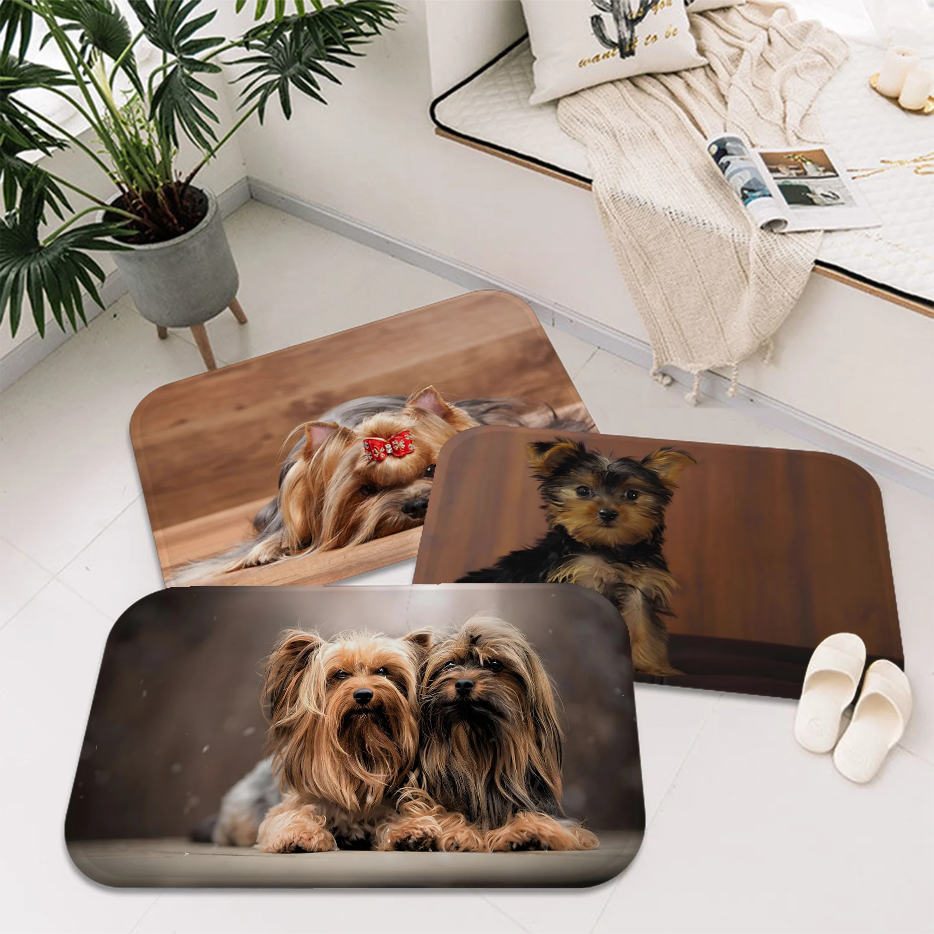 Yorkshire terrier dog puppy Printed Floor Mat Bath Mat Nordic Style Home Doormat Bathroom-Toilet Mats Bedroom Welcome Doormat
Yorkshire terrier dog puppy Printed Floor Mat Bath Mat Nordic Style Home Doormat Bathroom-Toilet Mats Bedroom Welcome Doormat