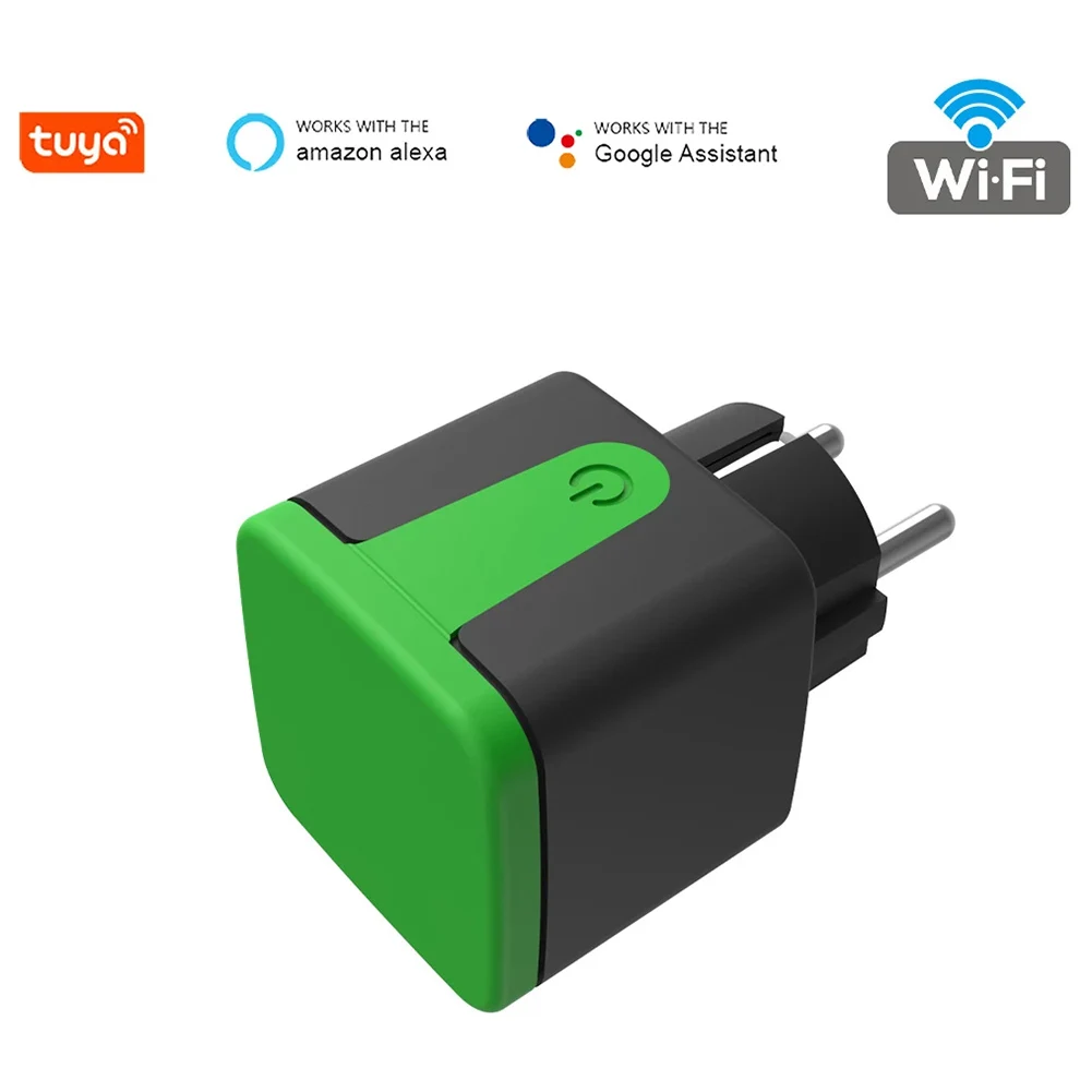 Wifi Tuya Smart Outdoor Socket Waterproof Wireless Remote Control Plug EU 16A Support Scene Linkage For Google Home
Wifi Tuya Smart Outdoor Socket Waterproof Wireless Remote Control Plug EU 16A Support Scene Linkage For Google Home